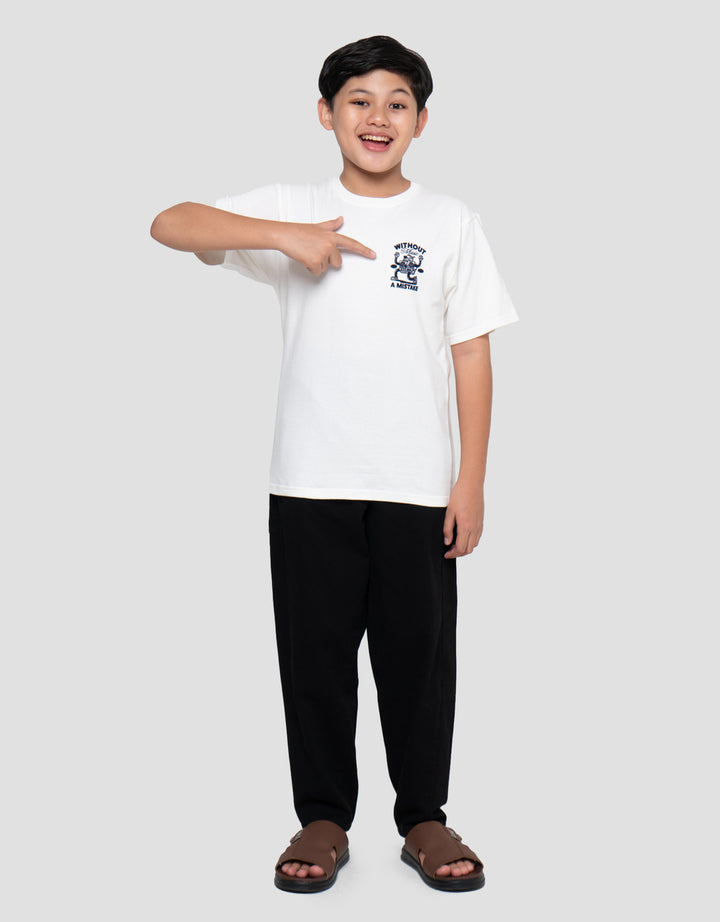 Nevada Casual Flocking Samping Kaos Anak Laki-laki