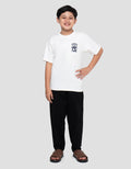 Nevada Casual Flocking Samping Kaos Anak Laki-laki