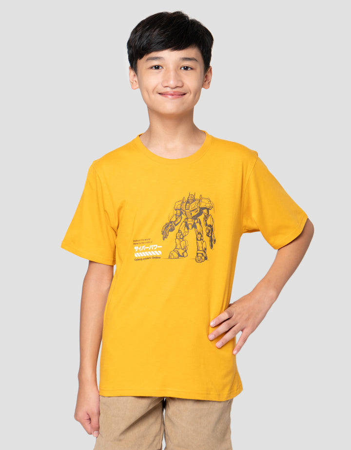 Nevada Sablon On Robot The World Kaos Anak Laki-Laki