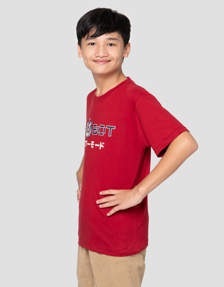 Nevada Sablon On Robot Kaos Anak Laki-Laki