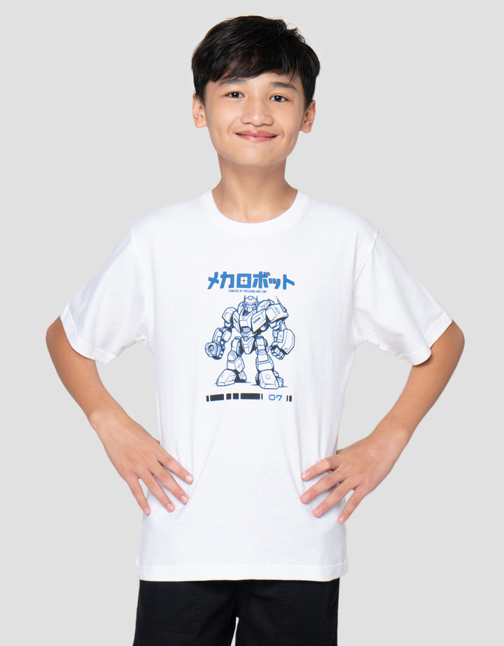 Nevada Sablon On Robot Seven Kaos Anak Laki-Laki