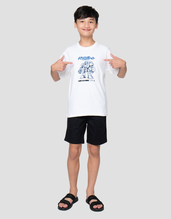 Nevada Sablon On Robot Seven Kaos Anak Laki-Laki