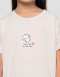 SUKO GRAPHIC LENGAN VARIASI PRINT RIGHT PLACE KAOS ANAK PEREMPUAN