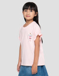 SUKO GRAPHIC LENGAN VARIASI PRINT DRINK KAOS ANAK PEREMPUAN