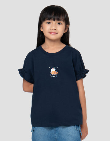 SUKO GRAPHIC LENGAN VARIASI PRINT KAOS ANAK PEREMPUAN