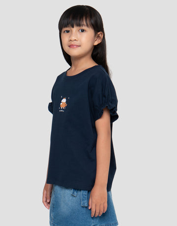 SUKO GRAPHIC LENGAN VARIASI PRINT KAOS ANAK PEREMPUAN