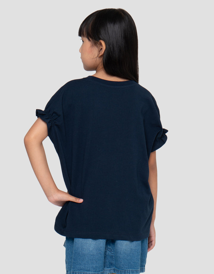 SUKO GRAPHIC LENGAN VARIASI PRINT KAOS ANAK PEREMPUAN