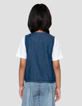 Little M Vest Pita Anak Perempuan