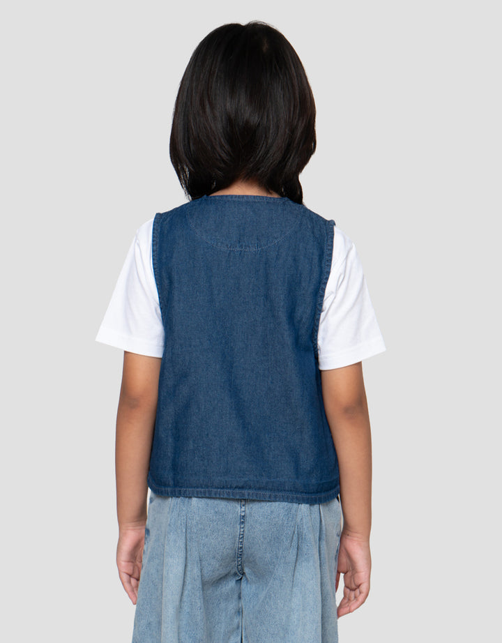Little M Vest Pita Anak Perempuan