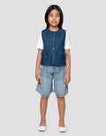 Little M Vest Pita Anak Perempuan