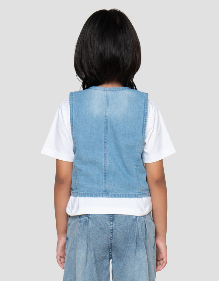 Little M Vest Anak Perempuan