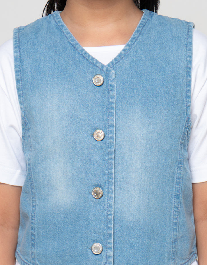 Little M Vest Anak Perempuan