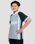 Nevada Collar Both Sides Print Big Number Kaos Oversize Anak Laki-laki