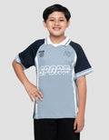 Nevada Collar Both Sides Print Big Number Kaos Oversize Anak Laki-laki
