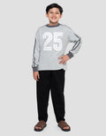 Nevada Print Big Number 25 Kaos Oversize Anak Laki-laki