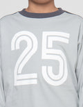 Nevada Print Big Number 25 Kaos Oversize Anak Laki-laki