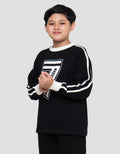 Nevada Print Big Number 7 Kaos Oversize  Anak Laki-laki