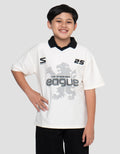 Nevada Texture League Kaos Polo Oversize Anak Laki-laki