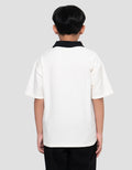 Nevada Texture League Kaos Polo Oversize Anak Laki-laki