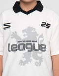 Nevada Texture League Kaos Polo Oversize Anak Laki-laki