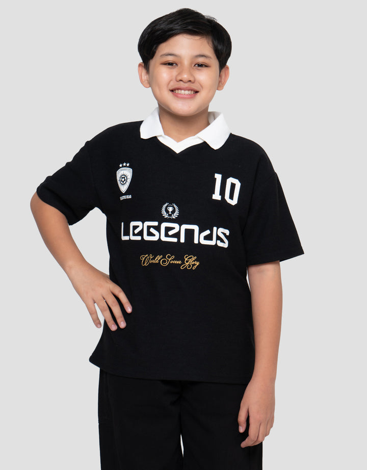 Nevada Legends Kaos Polo Oversize Anak Laki-laki