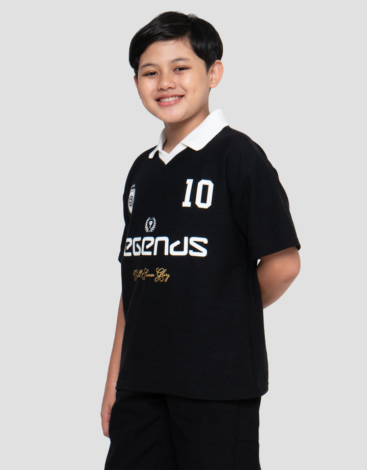 Nevada Legends Kaos Polo Oversize Anak Laki-laki