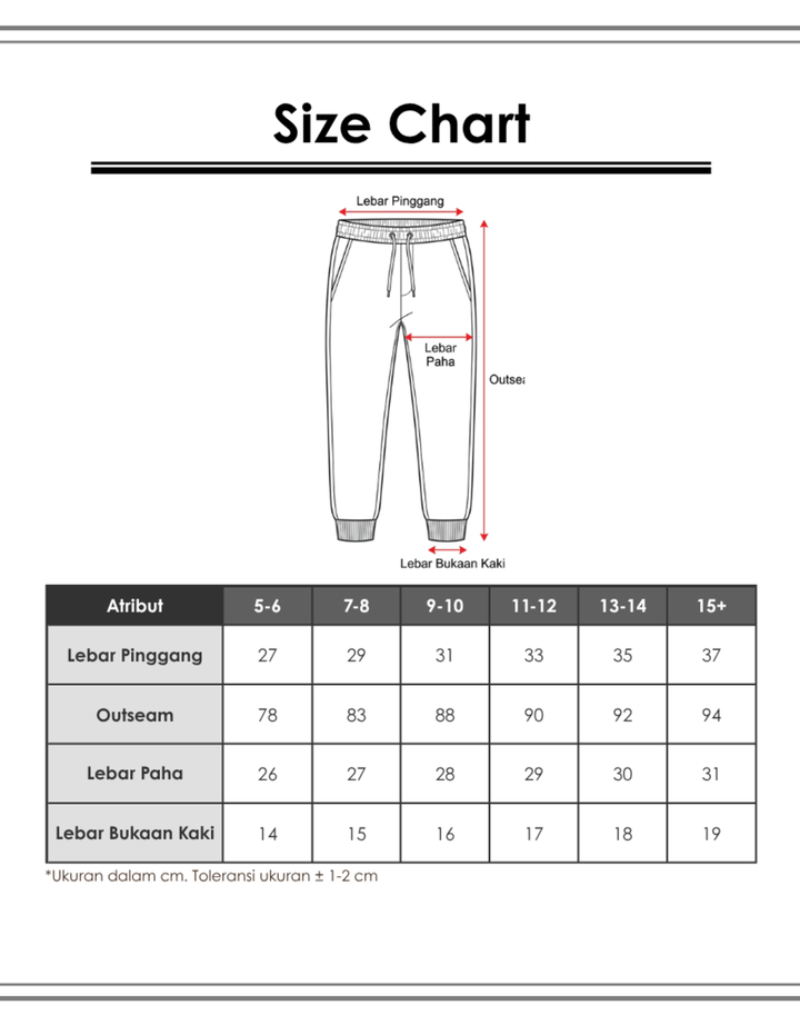 NEVADA POCKET CARGO JOGGER ANAK LAKI-LAKI