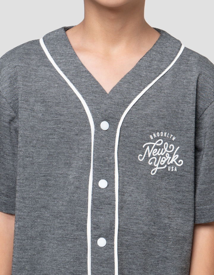 NEVADA BASEBALL PRINT CITY KEMEJA ANAK LAKI-LAKI