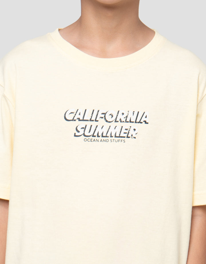 NEVADA BOTH SIDES CALIFORNIA SUMMER KAOS ANAK LAKI-LAKI