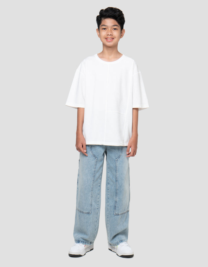 NEVADA SOLID KAOS OVERSIZE ANAK LAKI-LAKI