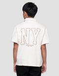 NEVADA SIDES SMALL PRINT KEMEJA ANAK LAKI-LAKI