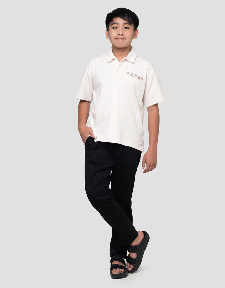 NEVADA SIDES SMALL PRINT KEMEJA ANAK LAKI-LAKI