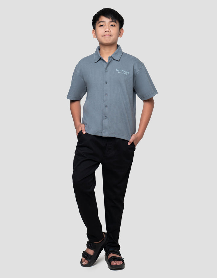 NEVADA SIDES SMALL PRINT KEMEJA ANAK LAKI-LAKI