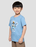Little M Skaters Club Kaos Anak Laki-Laki