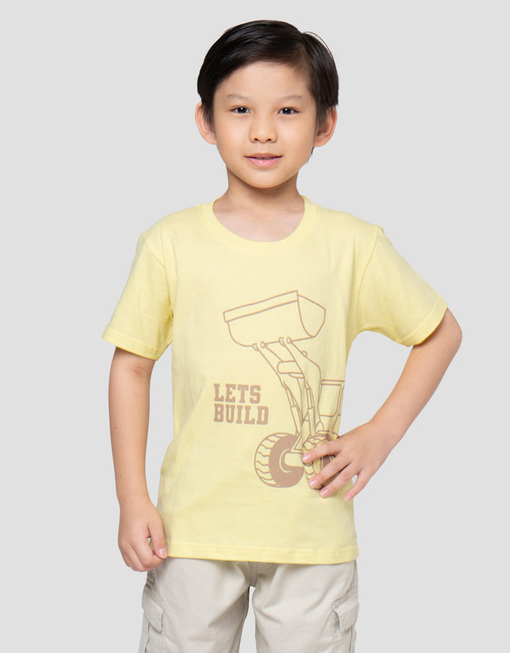 Little M Lets Build Kaos Anak Laki-Laki