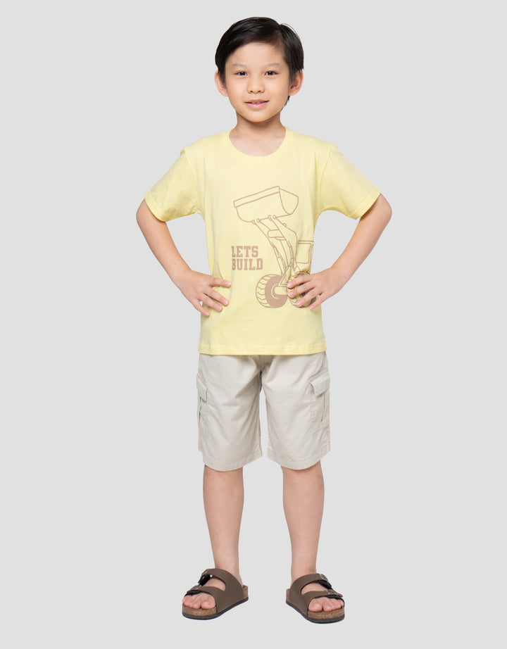 Little M Lets Build Kaos Anak Laki-Laki