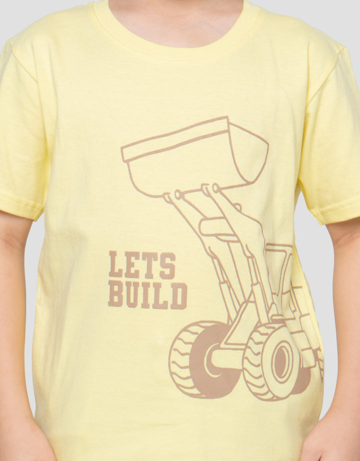 Little M Lets Build Kaos Anak Laki-Laki