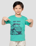 Little M Dump Truck Kaos Anak Laki-Laki
