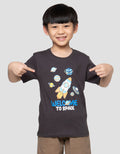 Little M Welcome To Space Kaos Anak Laki-Laki