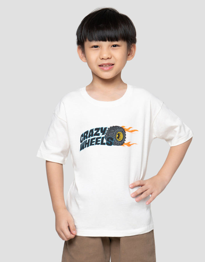 Little M Crazy Wheel Kaos Oversize Anak Laki-Laki