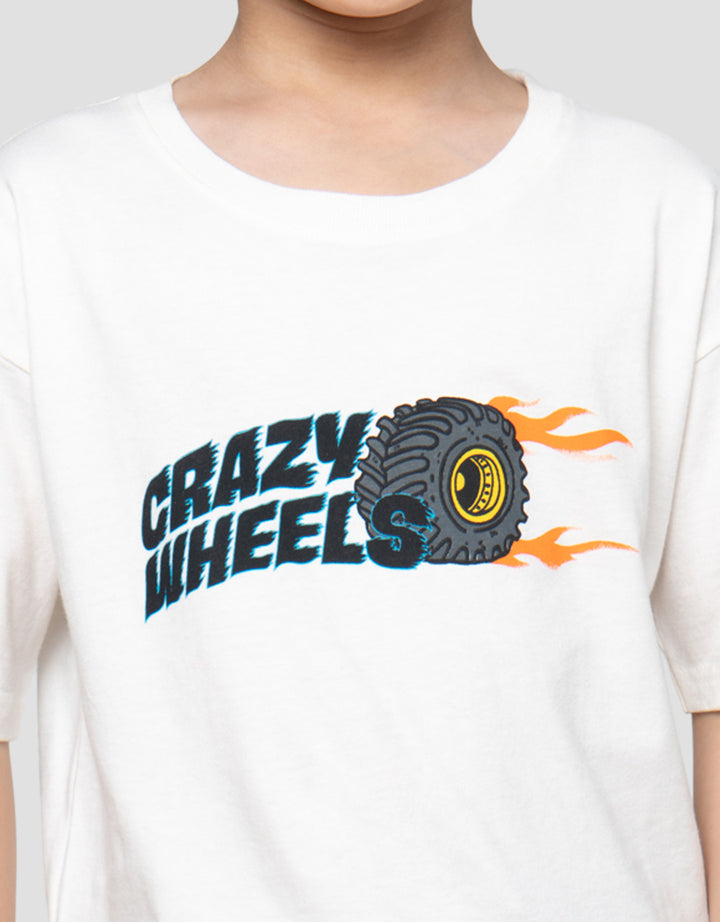 Little M Crazy Wheel Kaos Oversize Anak Laki-Laki