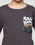 Little M Road Thrills Kaos Oversize Anak Laki-Laki