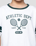 Little M Athletic Dept Tennis Club Pakaian Setelan Anak Laki-Laki