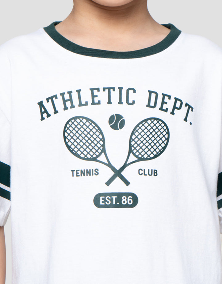 Little M Athletic Dept Tennis Club Pakaian Setelan Anak Laki-Laki