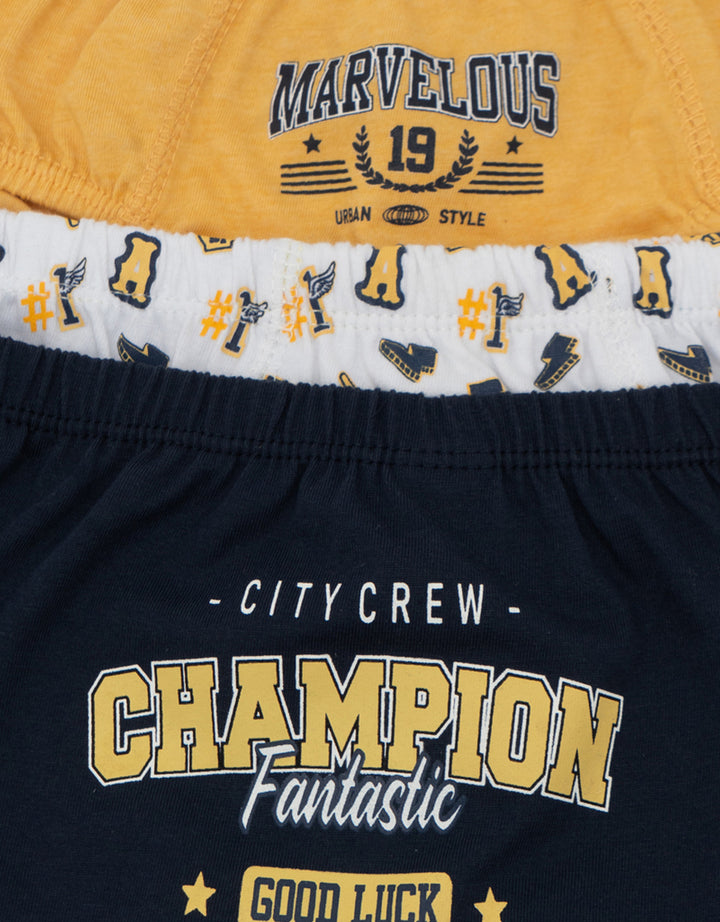 Little M Pack Of 3 Underwear Boys Champion Celana Dalam Anak Laki-Laki