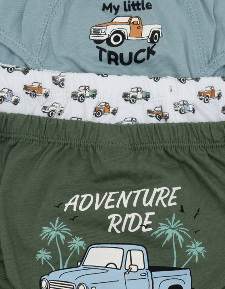 Little M Truck Celana Dalam Anak Laki-laki