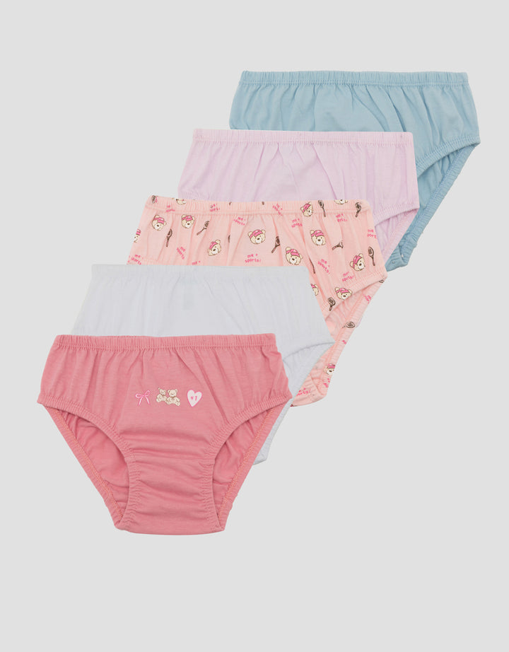 Little M Pack Of 5 Bear Celana Dalam Perempuan