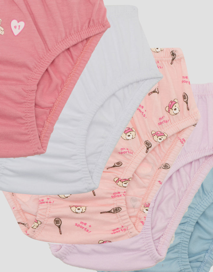 Little M Pack Of 5 Bear Celana Dalam Perempuan