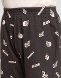 Little M Sleepwear Boy Wafle Blazzing Car Setelan Piyama Anak Laki-Laki