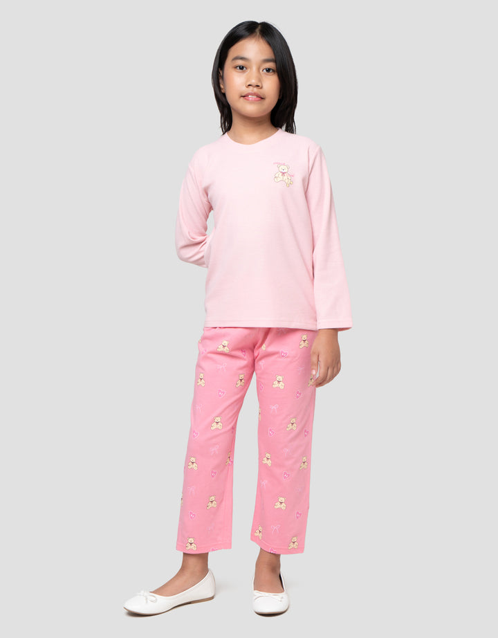 Little M Setelan Piyama Anak Perempuan